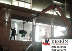 vinle taklan cam montaj