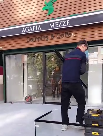 Keskin Cam Aggapia Mezze Cam Projemiz